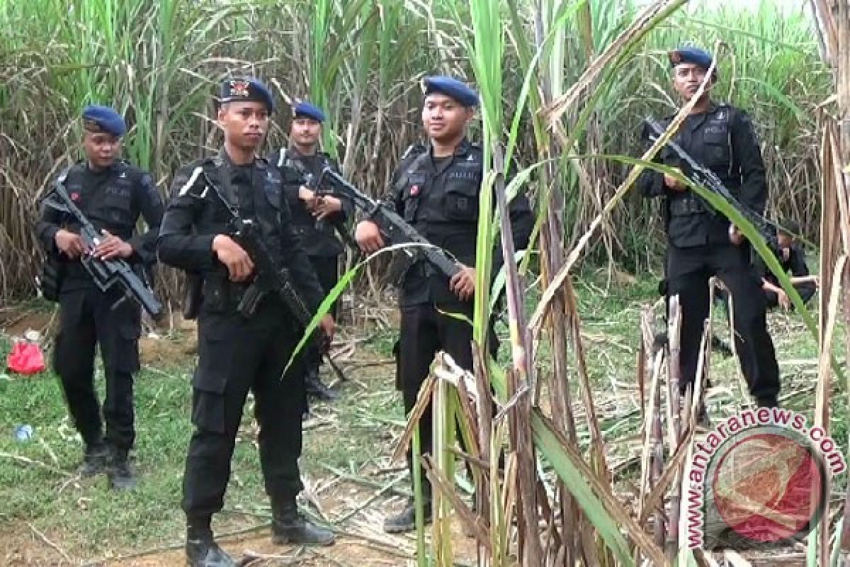 Aparat Gabungan Siaga di Lokasi Bentrokan Tulangbawang 