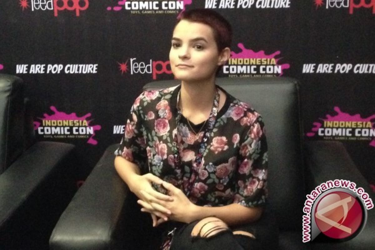 Indonesia negara Asia pertama yang disambangi aktris Brianna Hildebrand