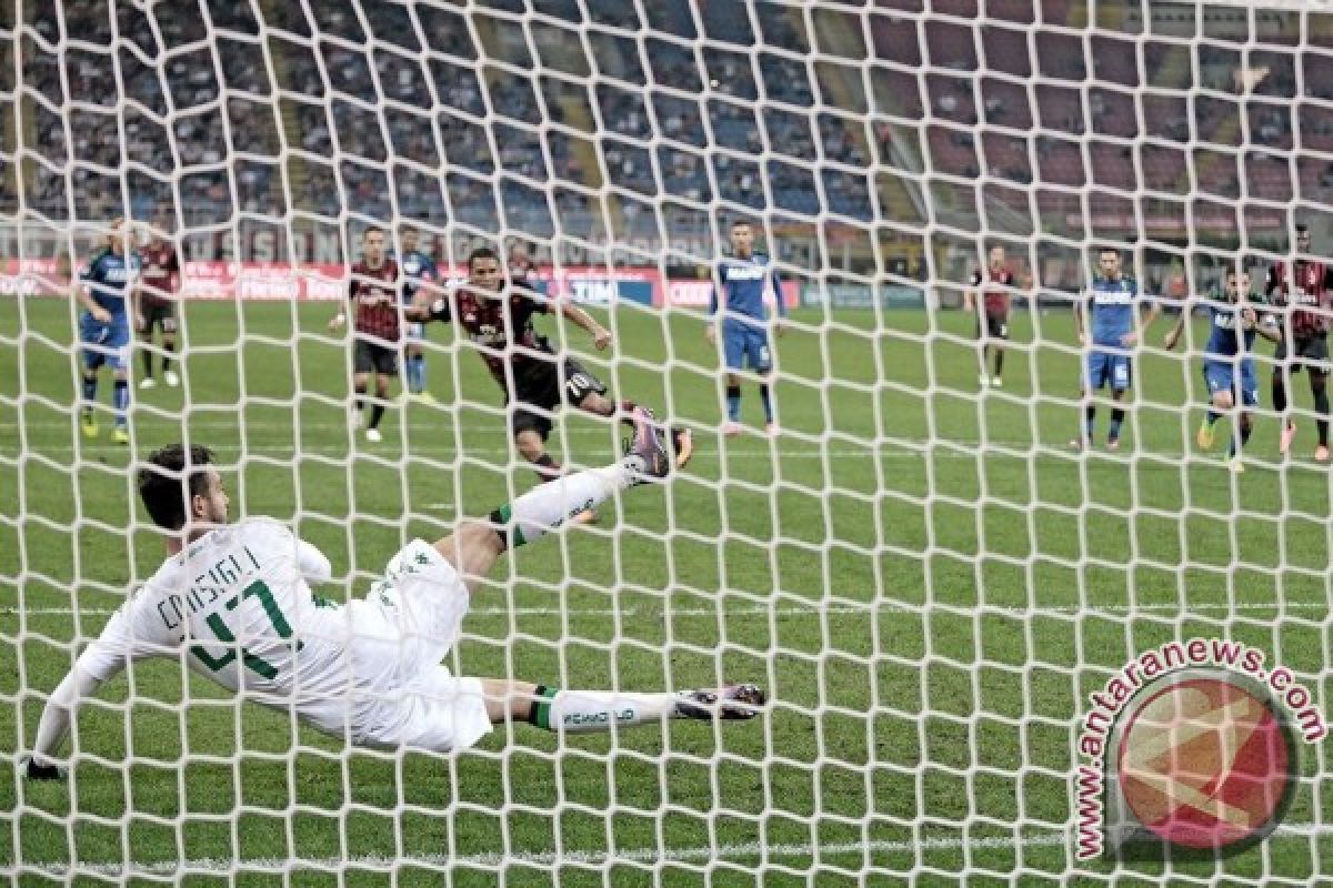 Sempat tertinggal, AC Milan kalahkan Sassuolo 4-3