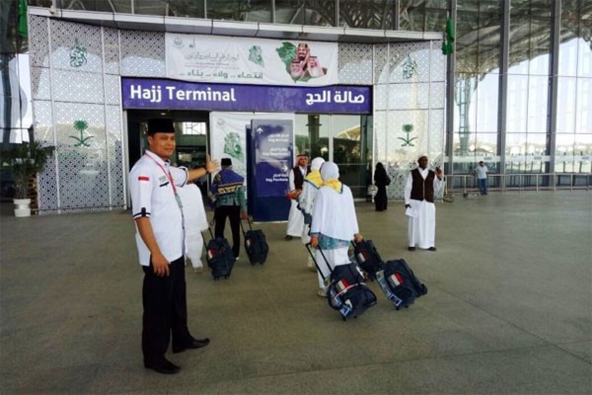 64 persen jamaah haji Indoensia telah kembali ke Tanah Air