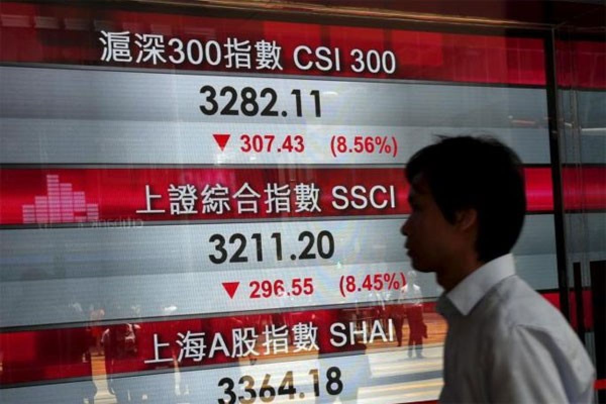 Bursa saham China bervariasi pada awal perdagangan