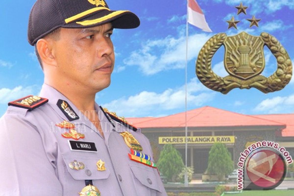 Kapolres Akan Tindak Tegas Anggota Ditangkap BNNP Kalteng