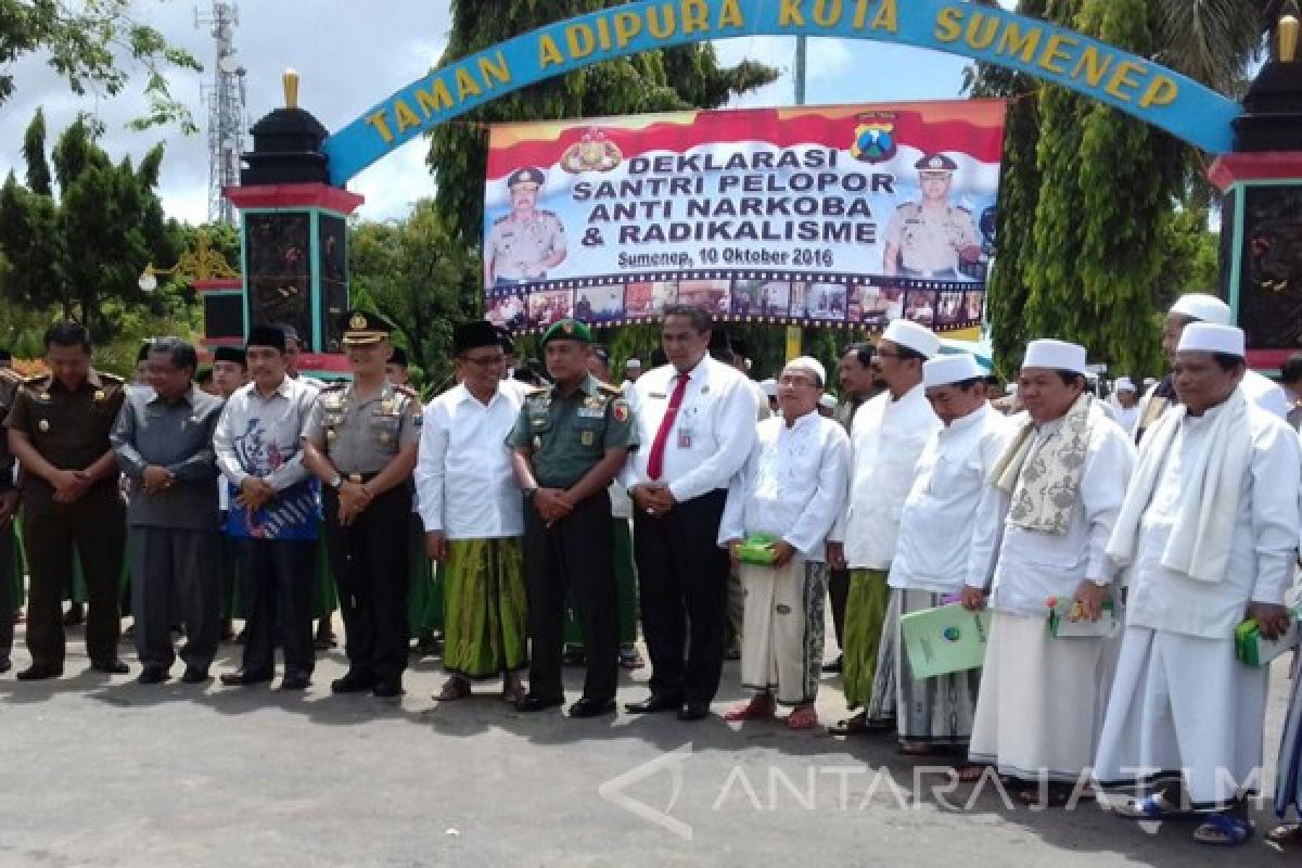 Polres Sumenep Ajak Ponpes Tolak Narkoba-Radikalisme