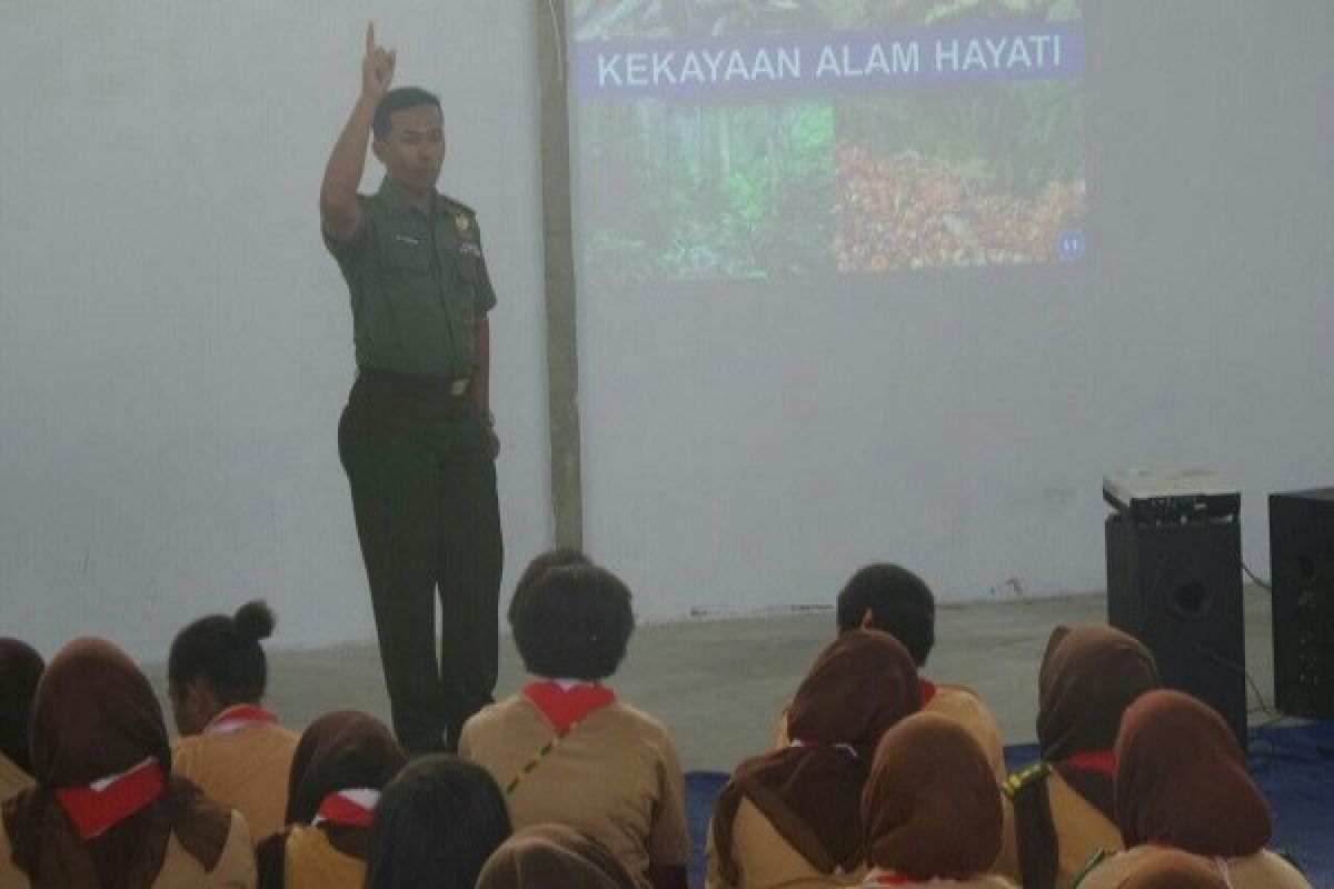 Peserta Raimuna III Kwarcab Keerom dibekali wawasan bela negara 