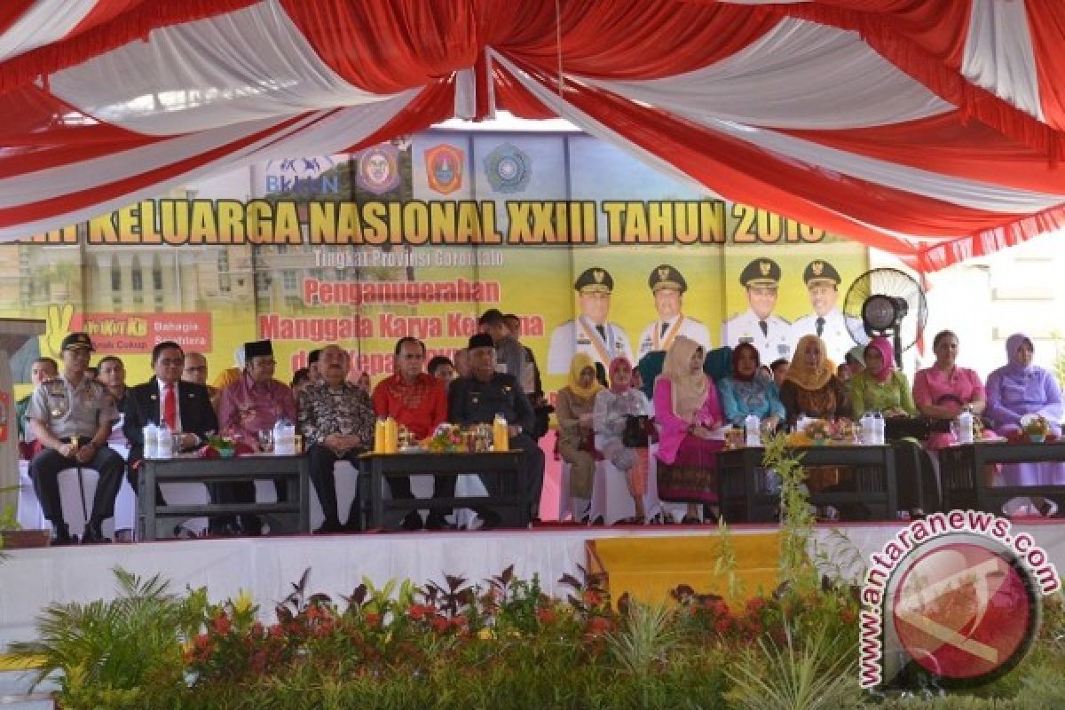 Kepala BKKBN RI Canangkan Harganas Di Gorontalo