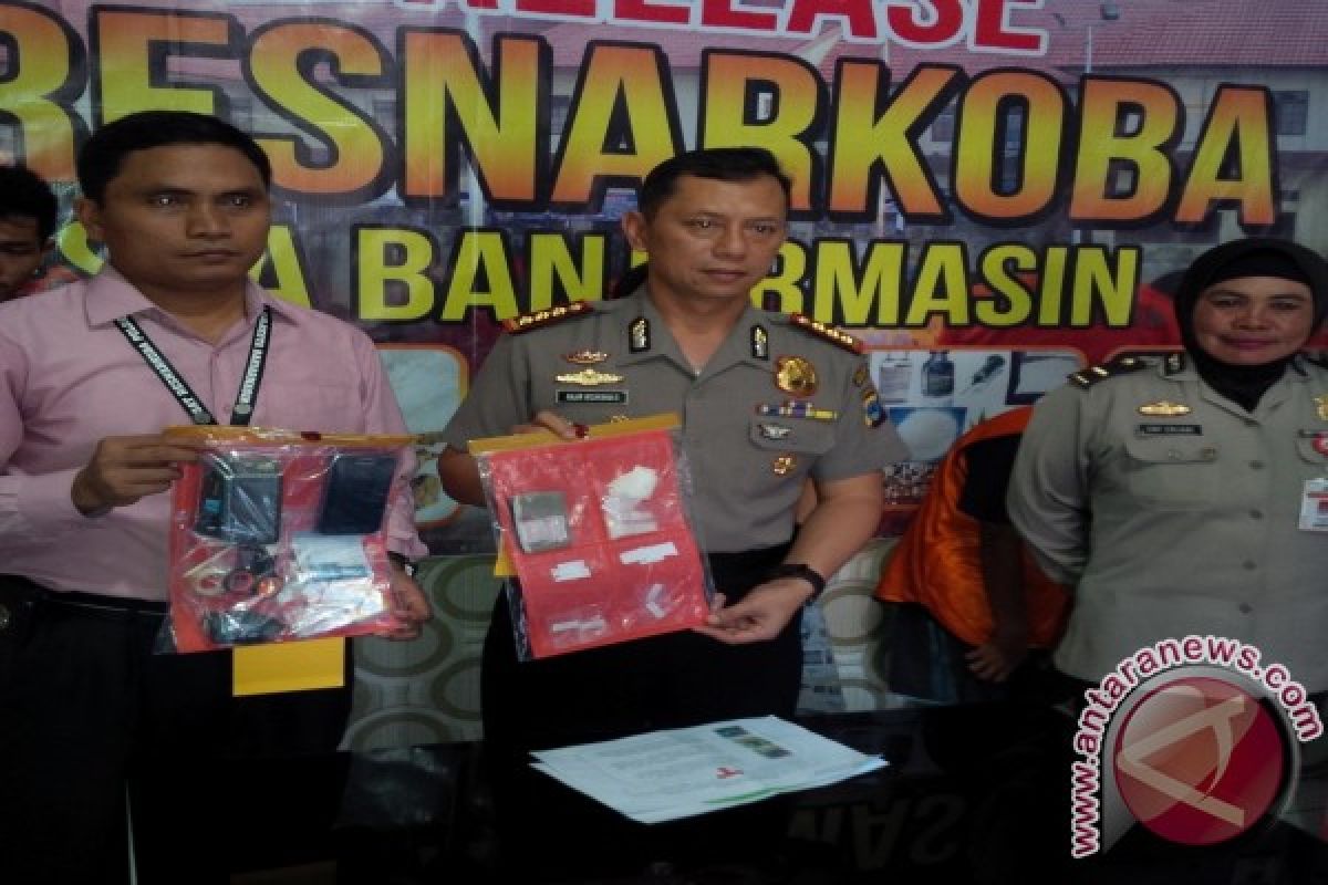 Polresta Banjarmasin Tangkap Bandar Dan Kurir Narkoba 