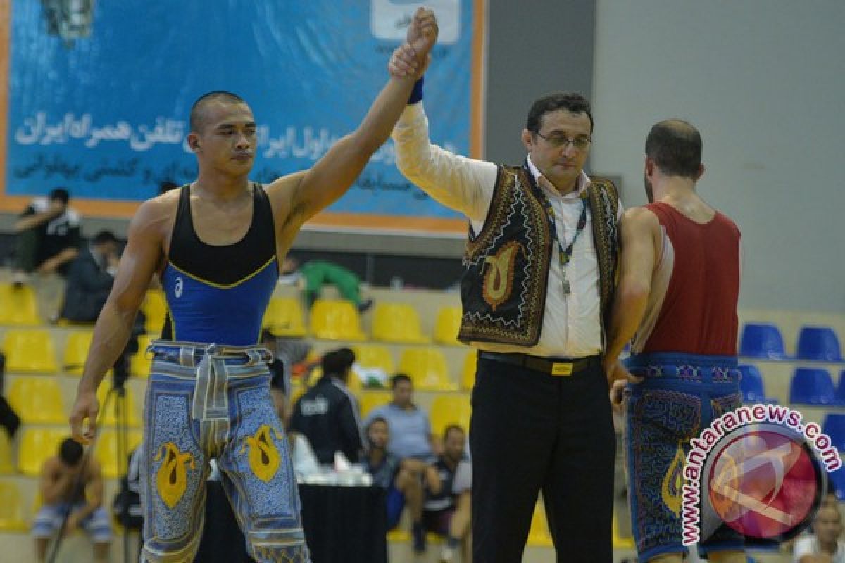 Pegulat Indonesia juarai kejuaraan gulat tradisional Iran di TAFISA