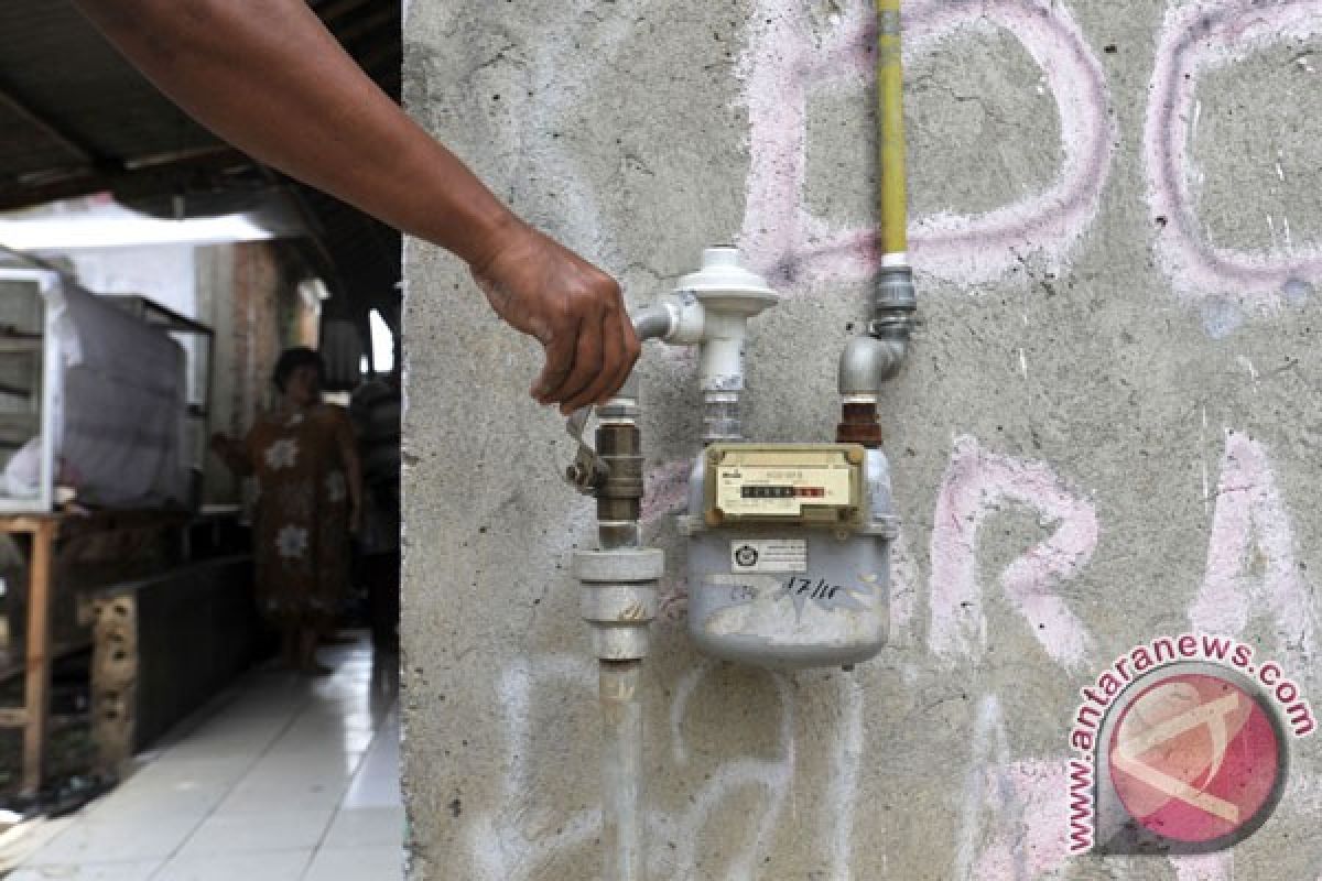 Lebih 10.000 rumah di Mojokerto sudah terhubung jaringan gas