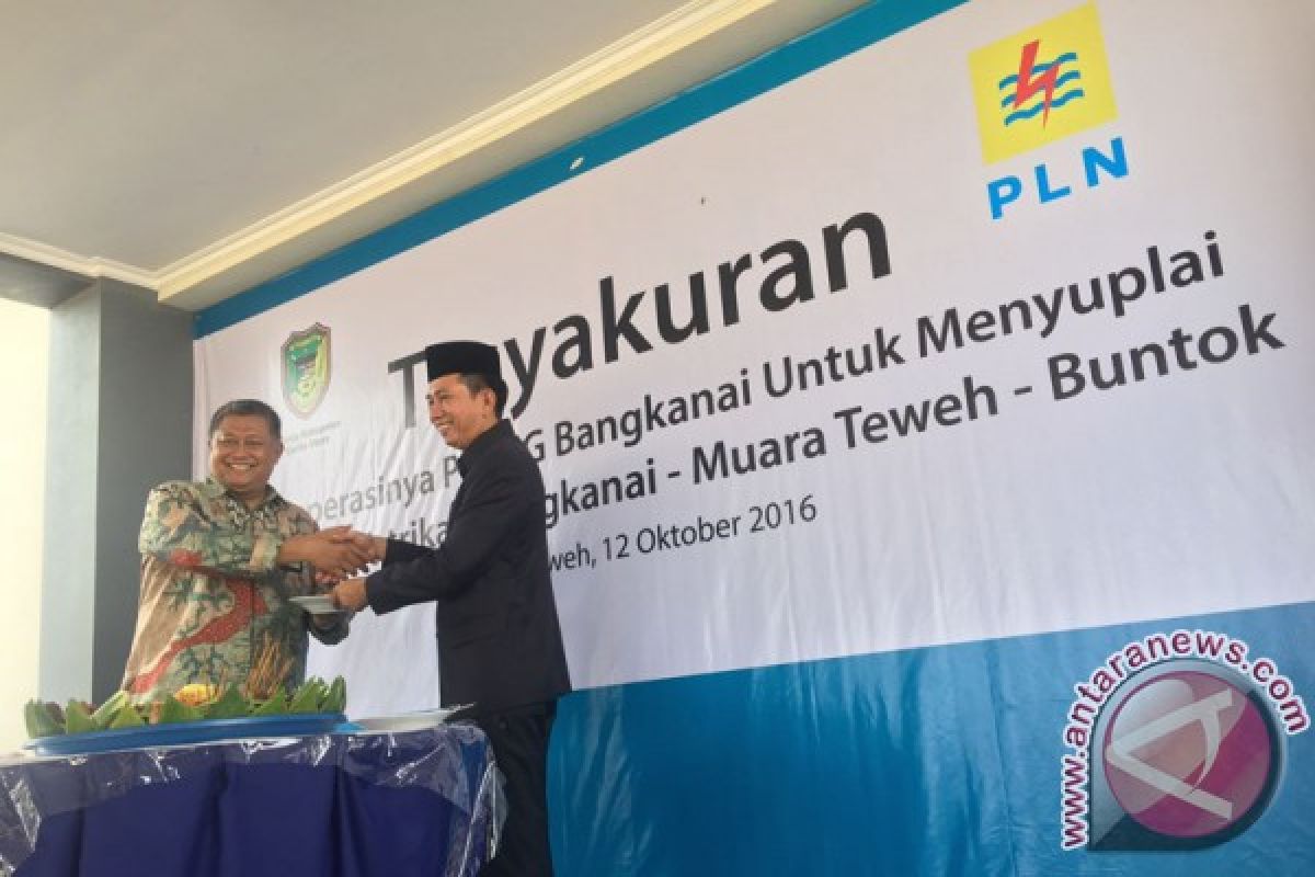 PLTMG Bangkanai Jangkau Muara Teweh Dan Buntok