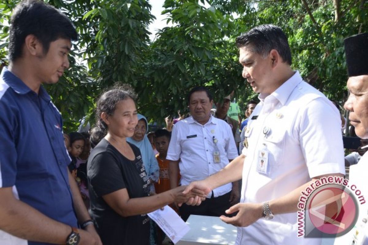 Pemkot Jambi santuni korban kebakaran