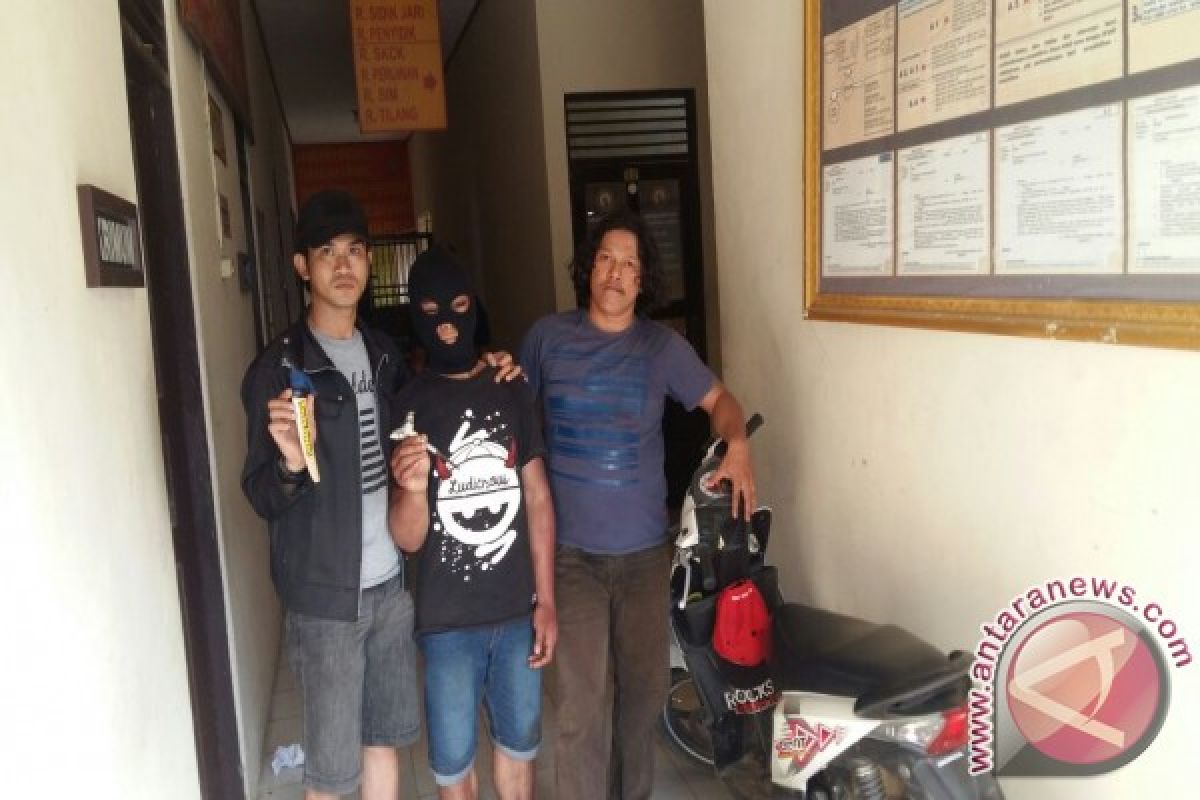 Niat Mau Curi Motor, Malah Tertangkap Razia