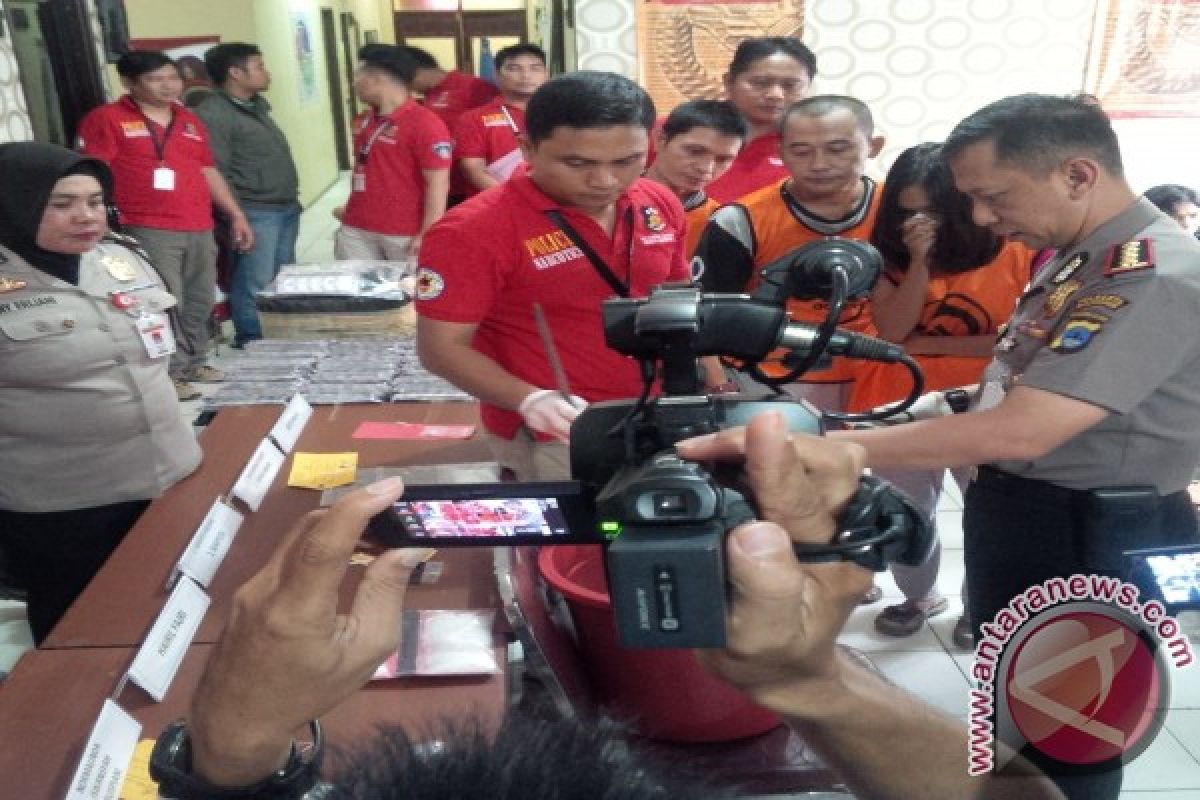 Polresta Banjarmasin Musnahkan Sabu-Sabu Seberat 302,61 Gram 