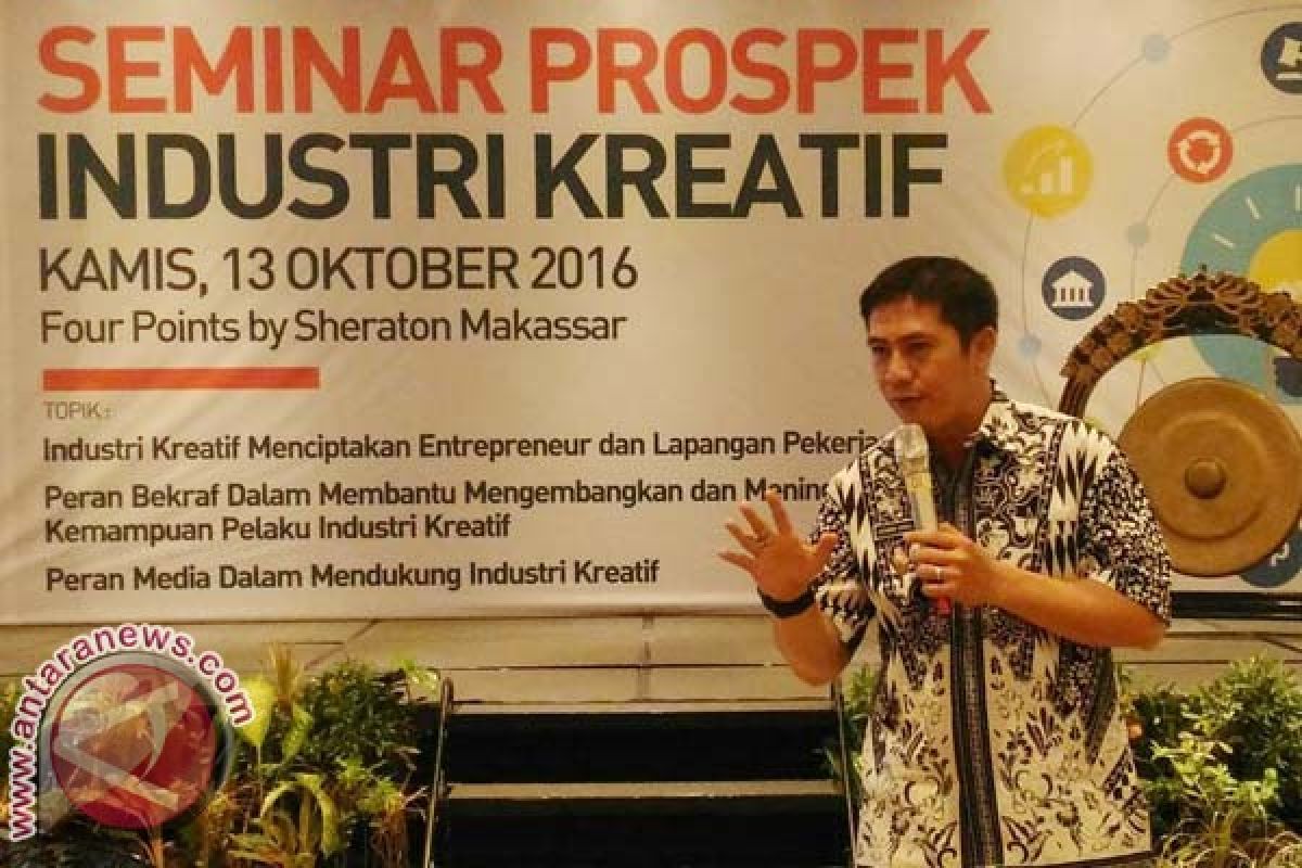 Pertumbuhan ekonomi kreatif Makassar 9 persen 