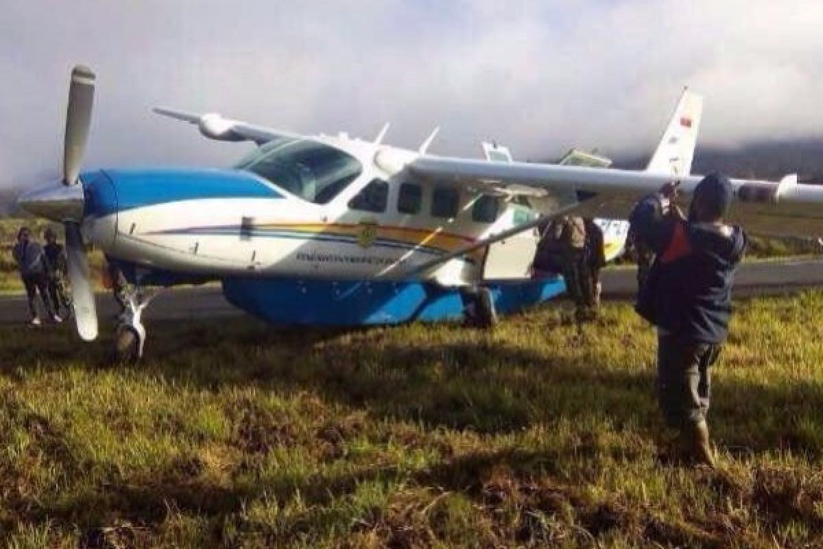 Pesawat Cessna milik SAS dilaporkan jatuh di sekitar Oksibil 