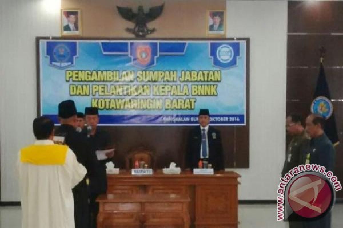 Ketua BNNK Kobar Minta Kerjasama Semua Pihak