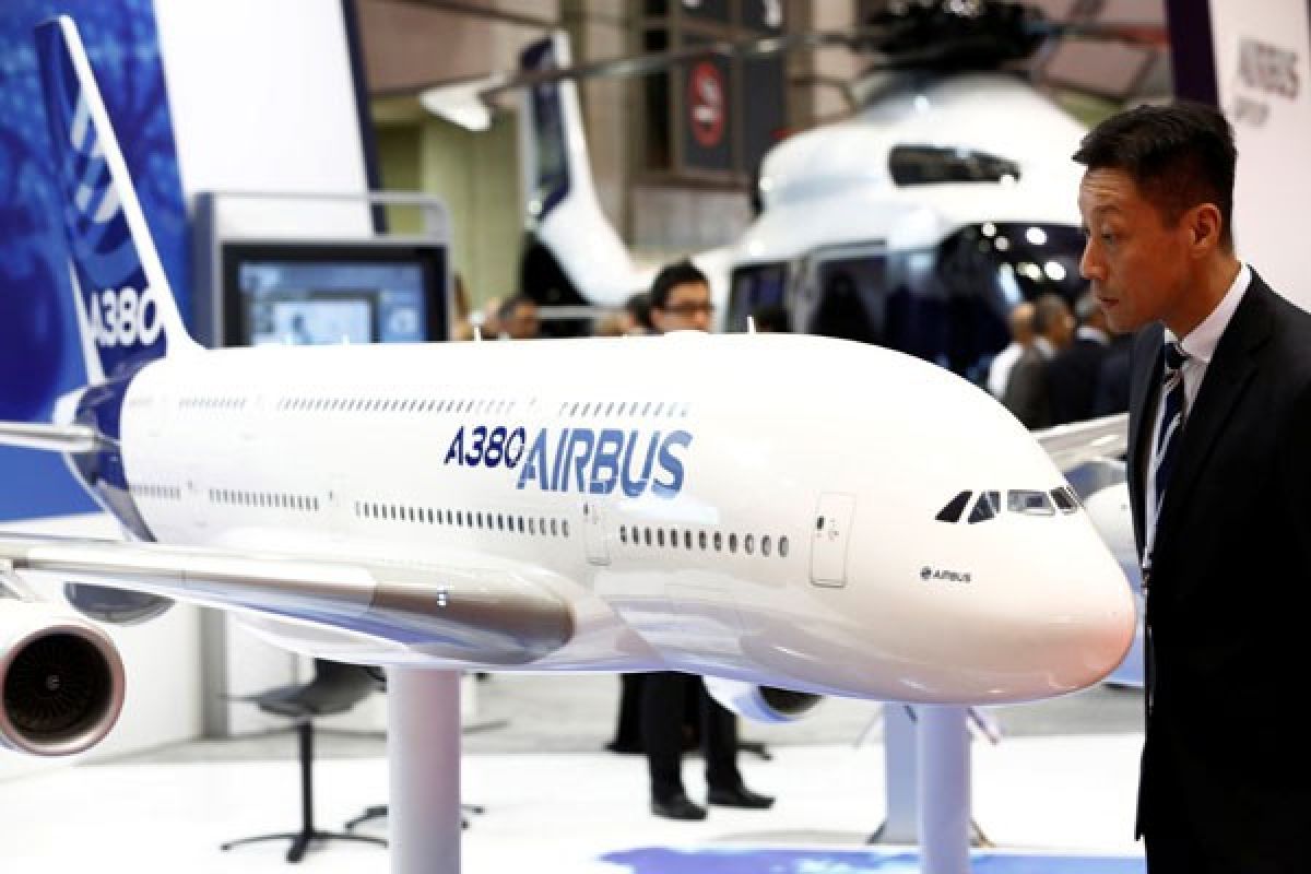 Airbus cetak rekor baru pengiriman pesawat 2016