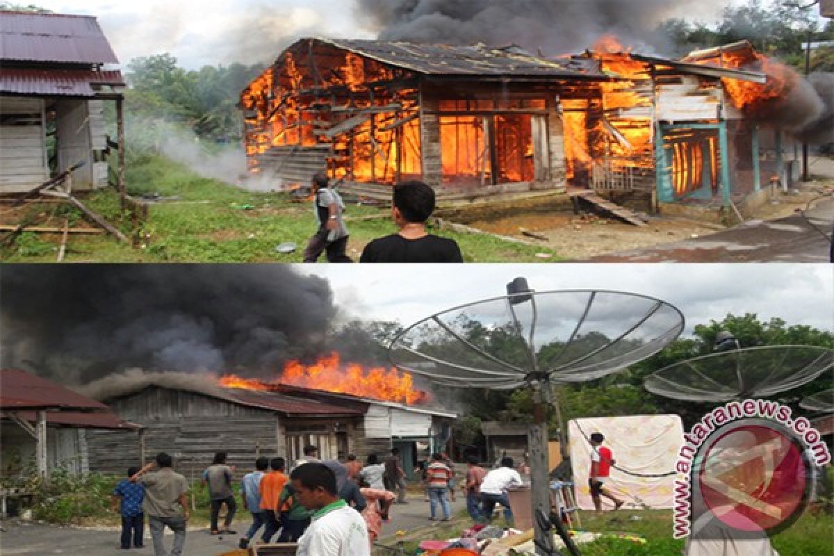 18 rumah ludes terbakar di Subulussalam