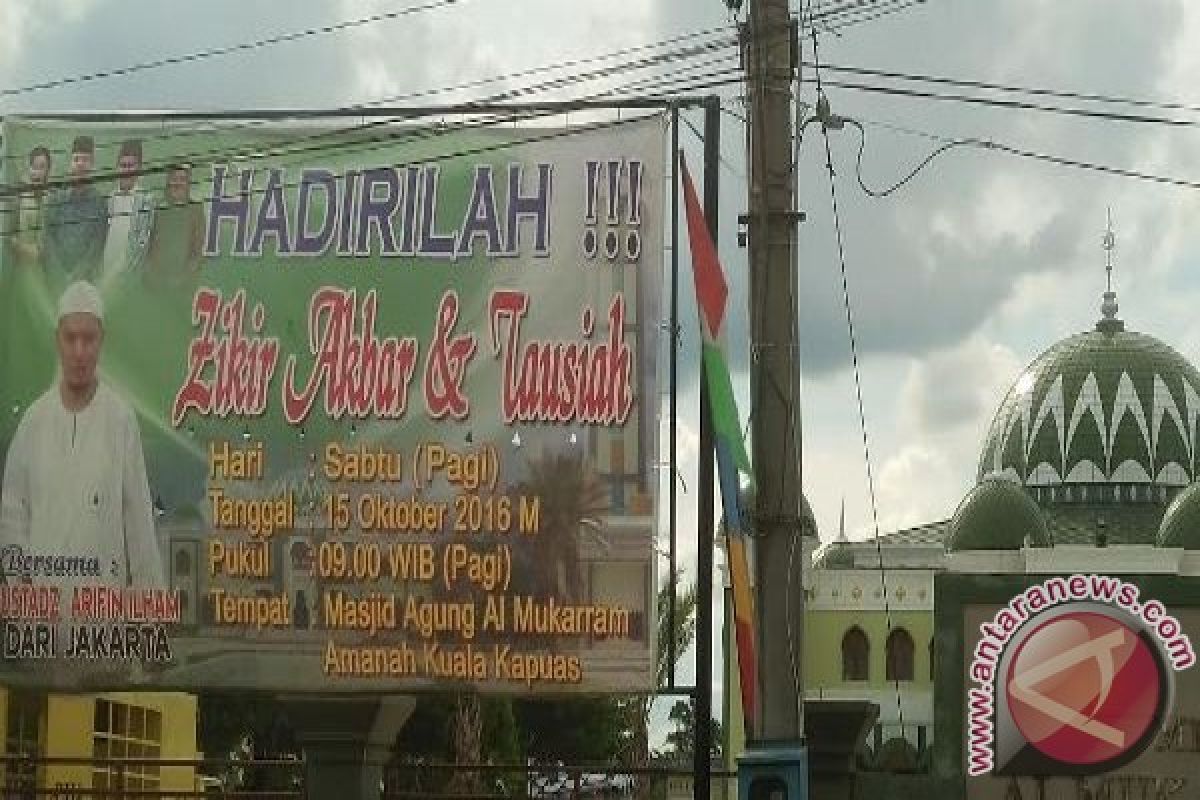 Ustadz Arifin Ilham Akan Pimpin Zikir Akbar Di Kapuas