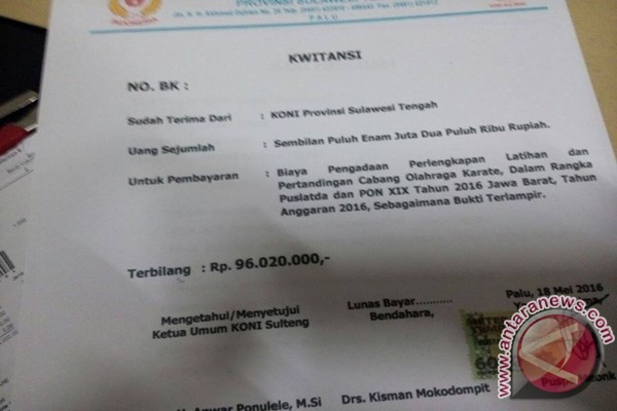 Forki Bantah Terima Rp379 Juta Dari Koni 