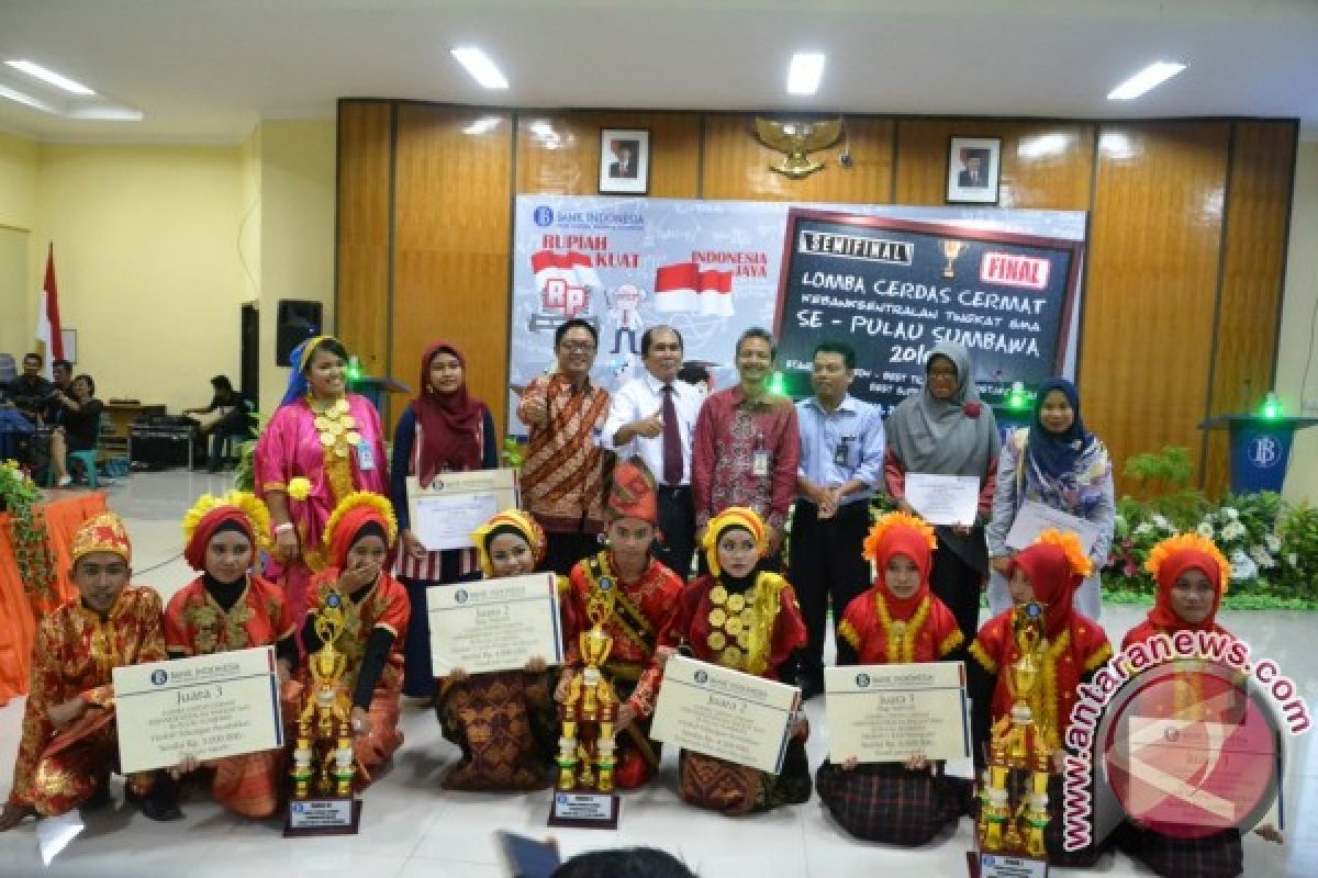 BI NTB Gelar Lomba Cerdas-Cermat Kebanksentralan tingkat Provinsi