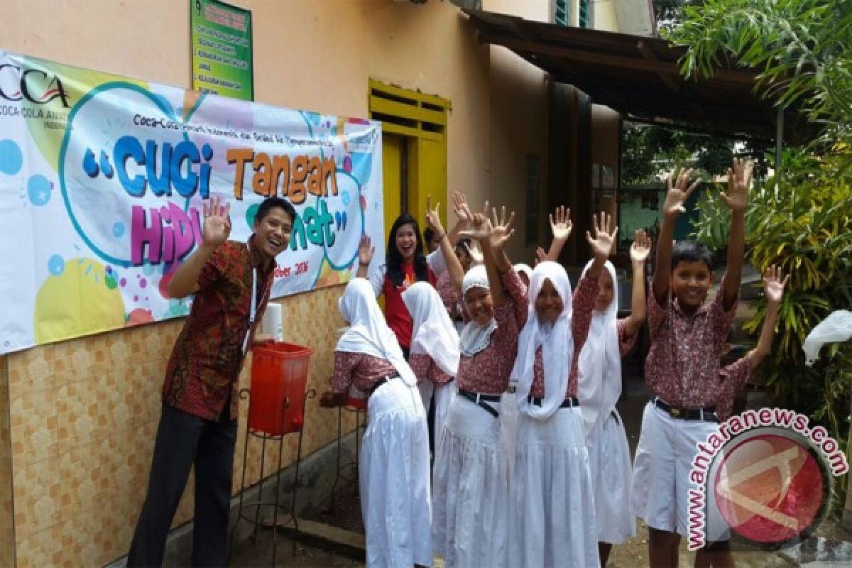 Coca-Cola Amatil Selenggarakan Roadshow Cuci Tangan Hidup Sehat