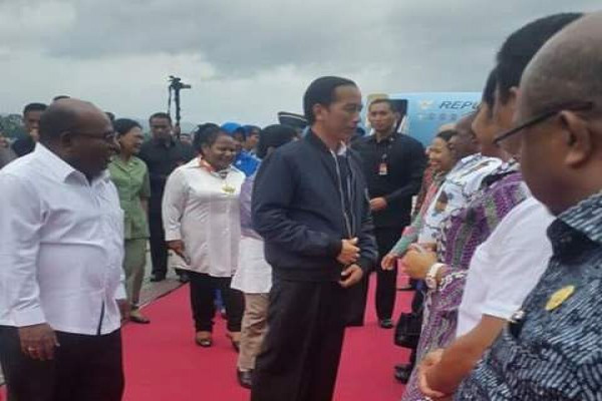 Presiden Jokowi kunjungan kerja dua hari di Papua