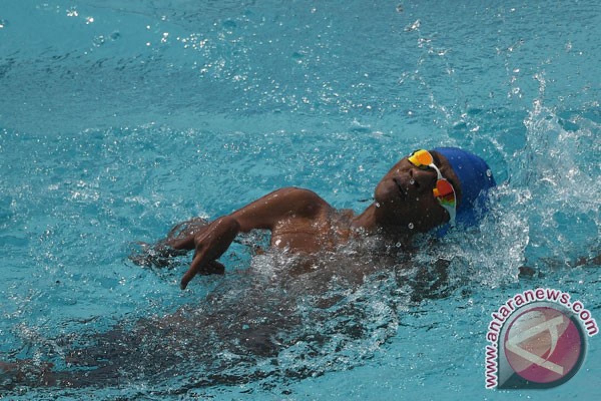 PEPARNAS - Pelatih  berharap pemerintah bangun kolam renang difabel