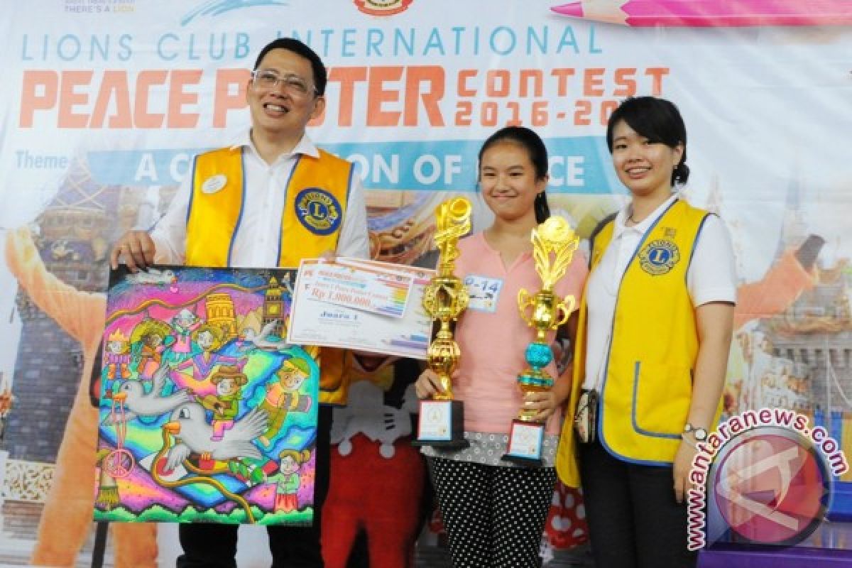 Carron Angel Juara PPC Lions Club Pontianak