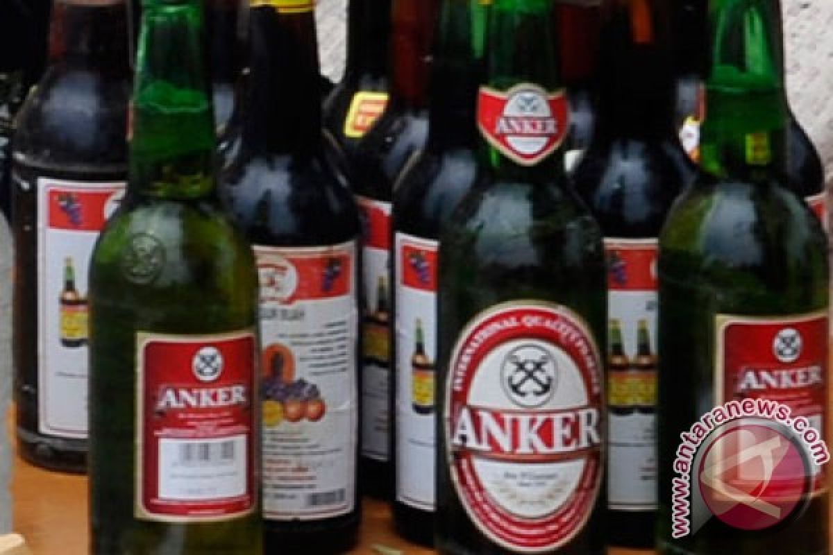 Polisi amankan 723 botol bir