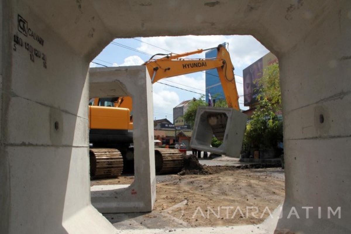 Tulungagung Prioritaskan Pembangunan Drainase Perkotaan Antisipasi Banjir