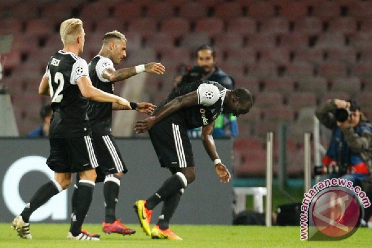 Aboubakar bawa Besiktar menang dramatis atas Napoli