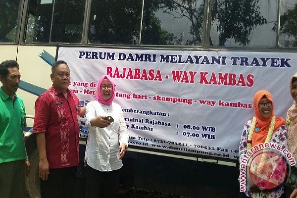 Damri Layani Trayek ke Taman Nasional Way Kambas