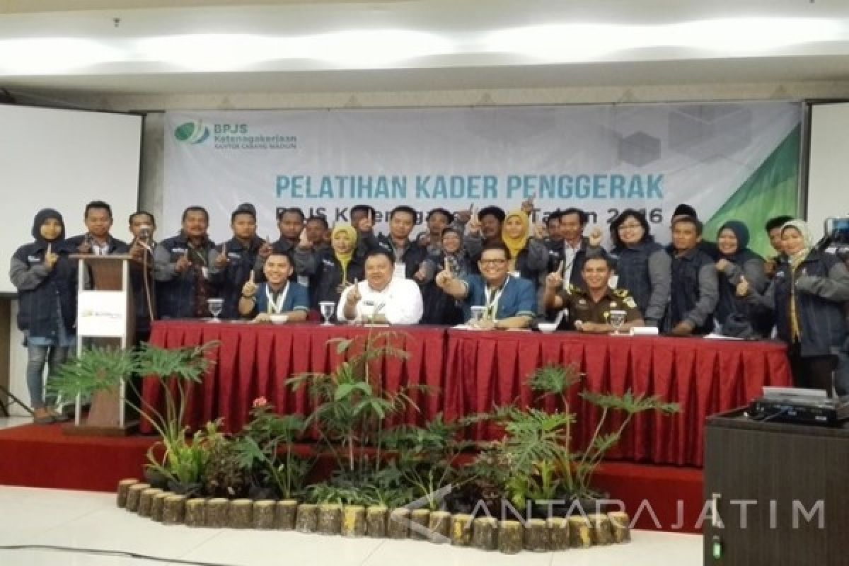 BPJS Ketenagakerjaan Madiun Latih 25 Kader Penggerak