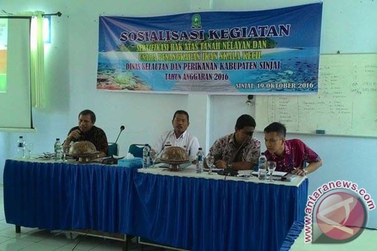 DKP Sinjai Sosialisasi sertifikasi hak atas tanah nelayan