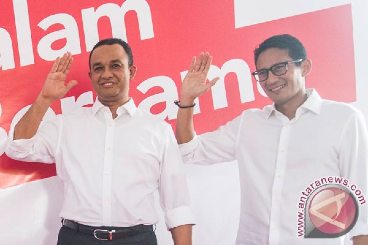 Anies-Sandi apresiasi kerja relawan