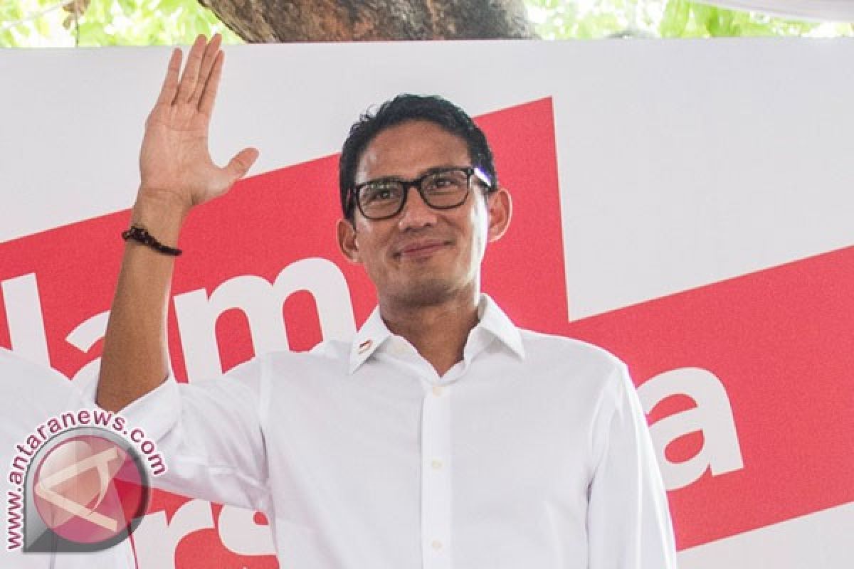 Sandiaga temui pengawal pribadinya yang rayakan Natal