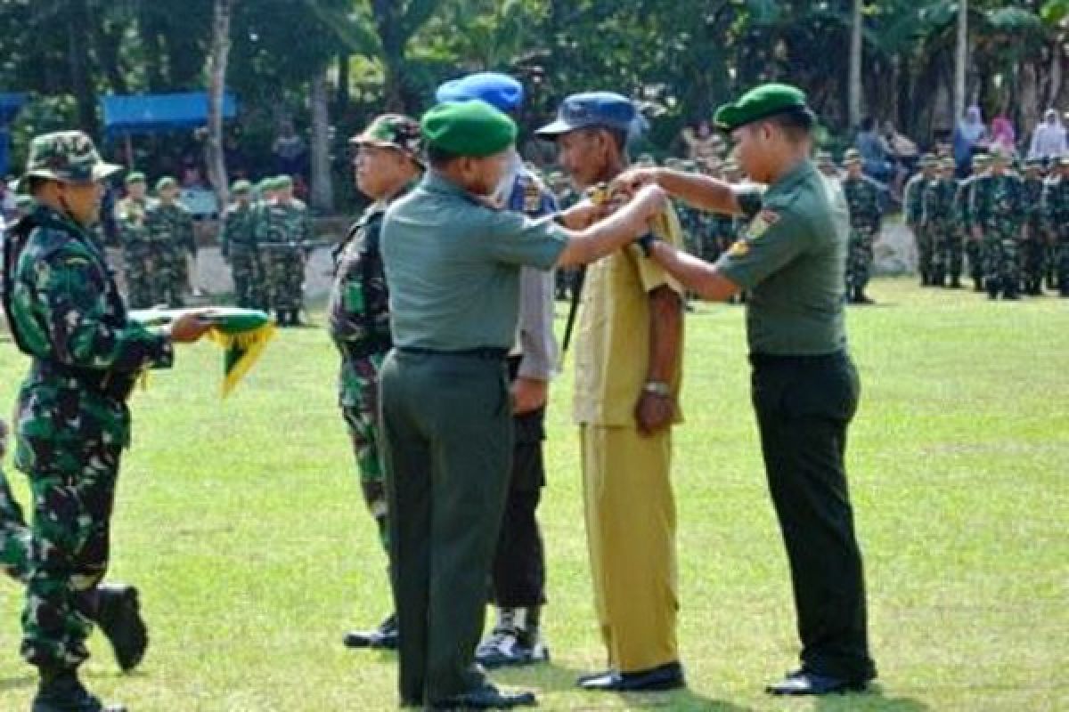 Komandan Pusterad Tutup TMMD di Lampung 
