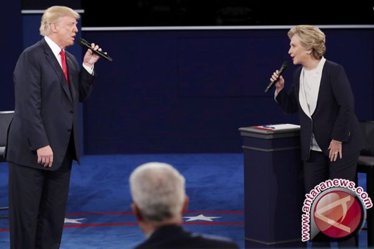 Pada debat terakhir, Trump bilang akan tolak hasil Pemilu jika kalah