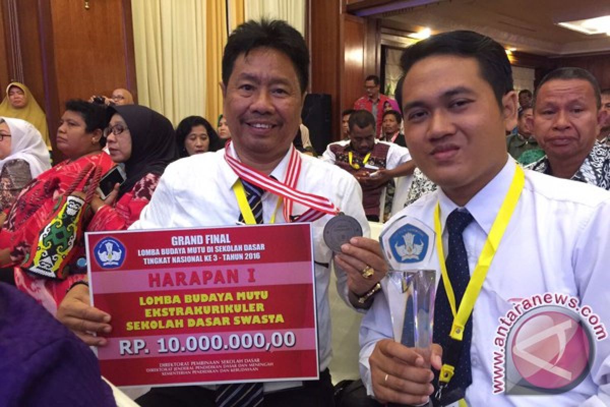 SD Widiatmika Jimbaran Juara Harapan 1 Nasional