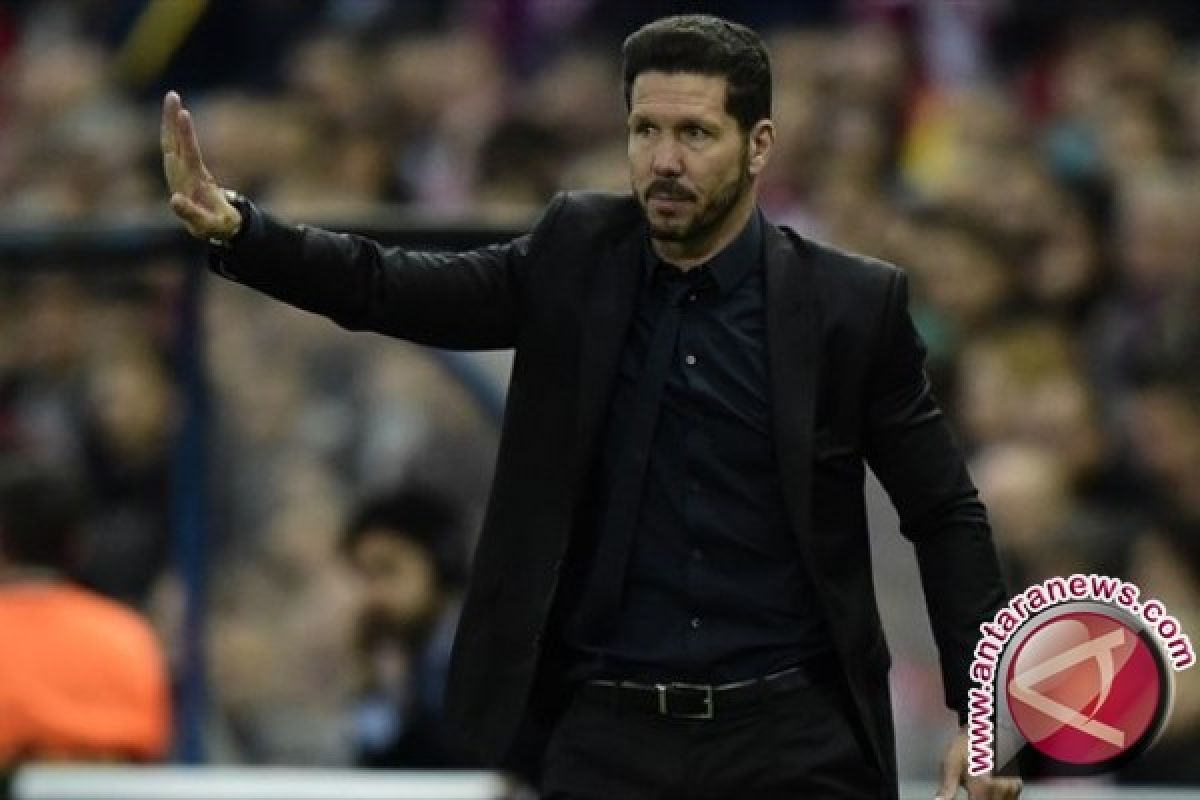 Pelatih Simeone Tetap Bertahan di Atletico