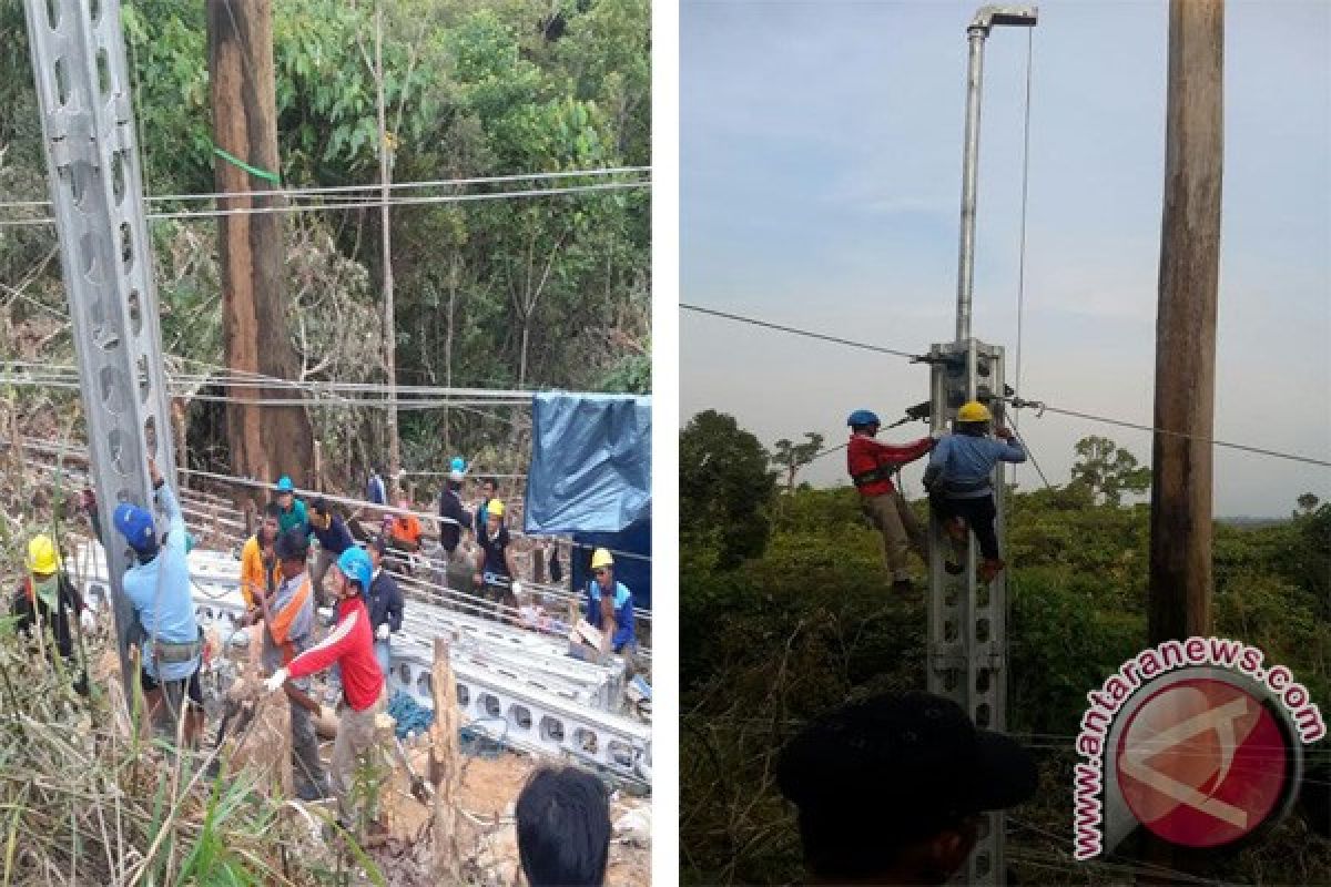 PLN Datangkan Satu Menara Darurat Tambahan Dari Kalimantan Timur 