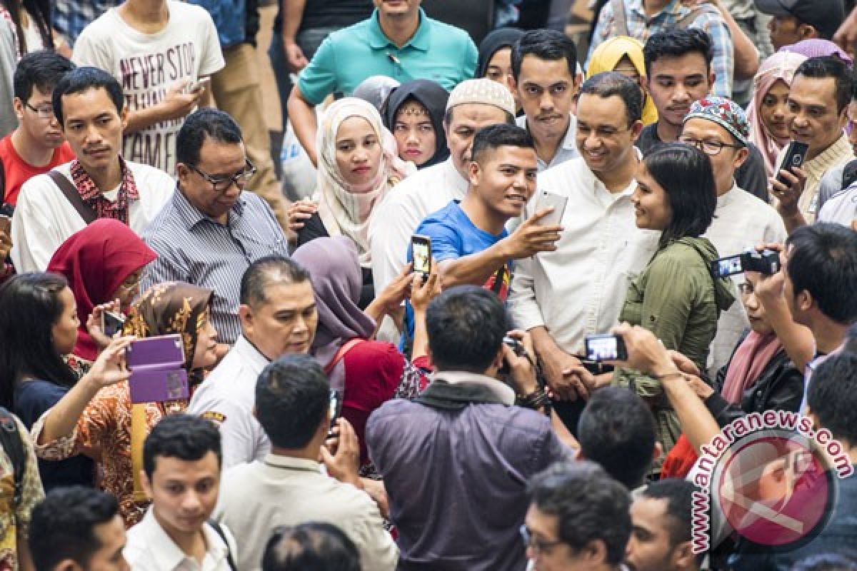 Anies kunjungi Blok G Tanah Abang