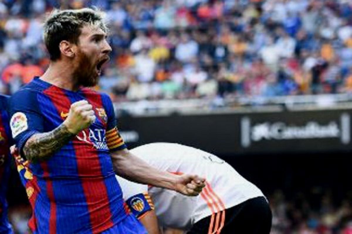 Messi dan posisi dramatis Barcelona