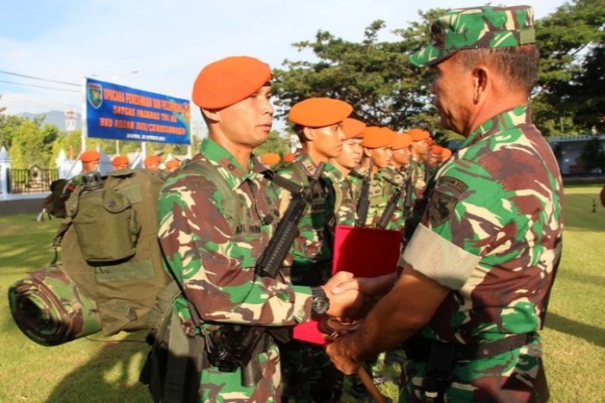 Pangdam Cenderawasih lepas pasukan komando operasi Paskhas TNI AU