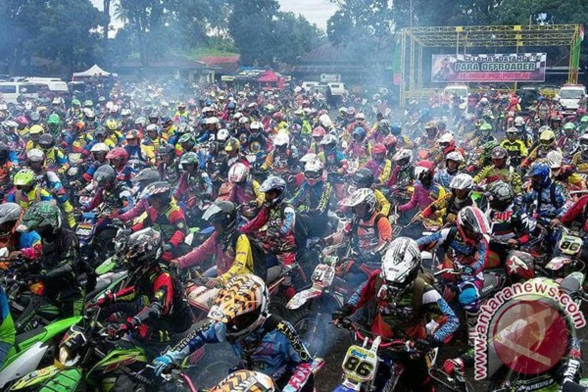 Ribuan pembalap ikuti jelajah alam Rejang Lebong