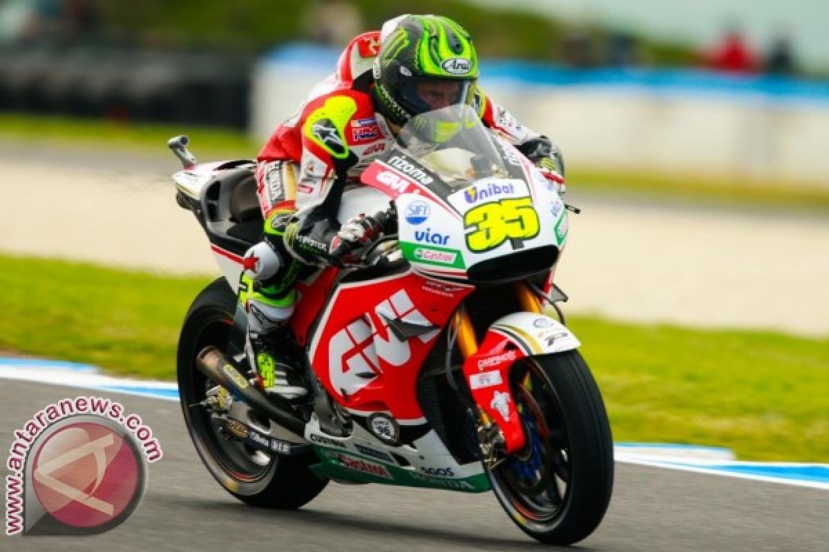 Crutchlow salahkan keju untuk luka irisnya