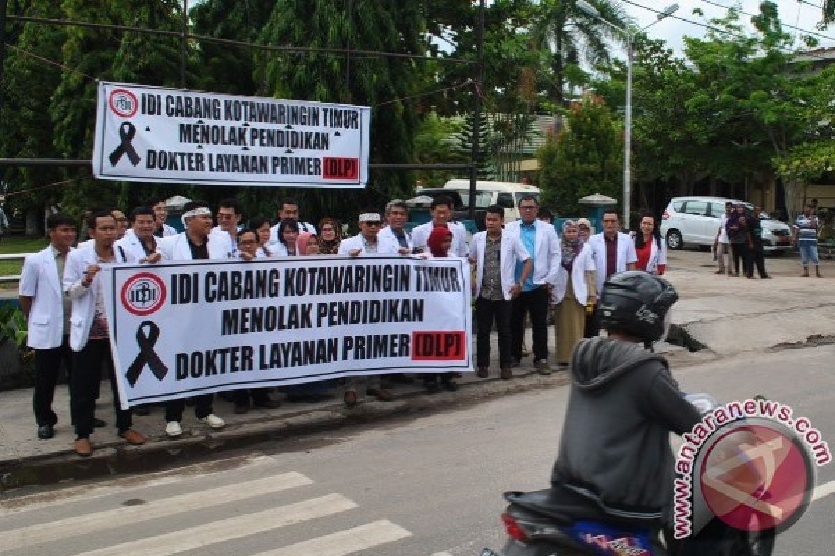 IDI Kotim Unjuk Rasa Tolak Pendidikan Dokter Layanan Primer