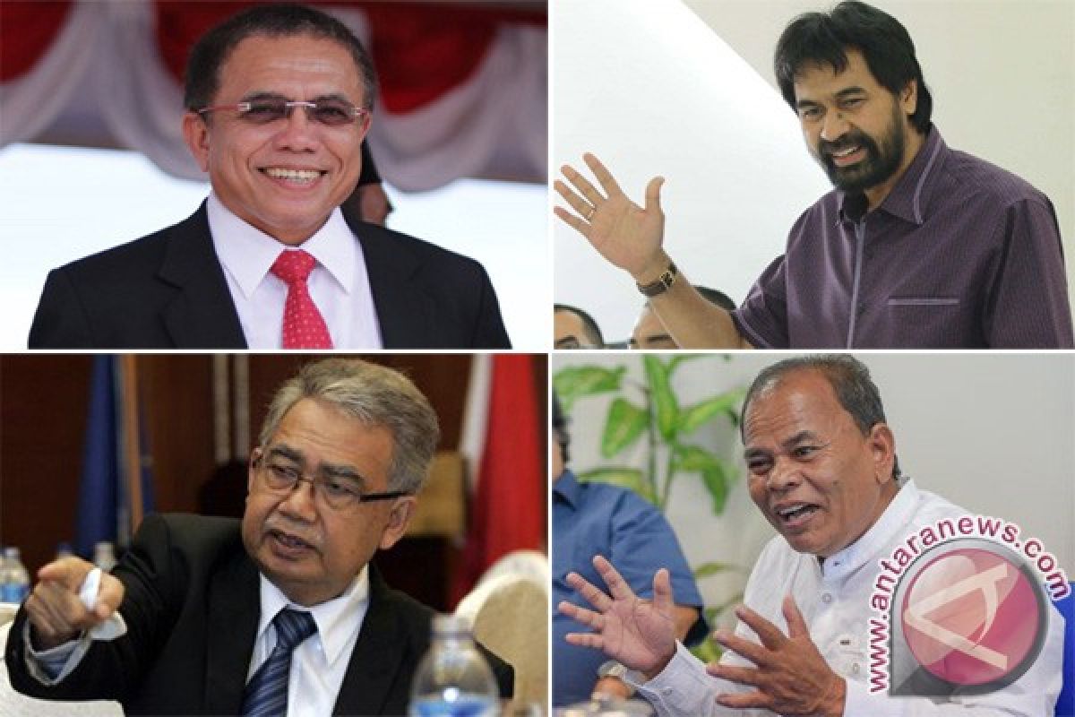 Empat mantan petinggi GAM bersaing pilgub Aceh