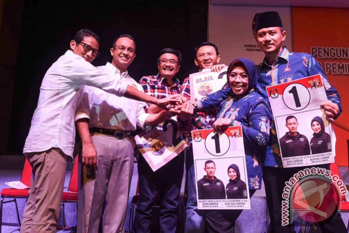 Jakarta gubernatorial candidates assure peaceful campaigns