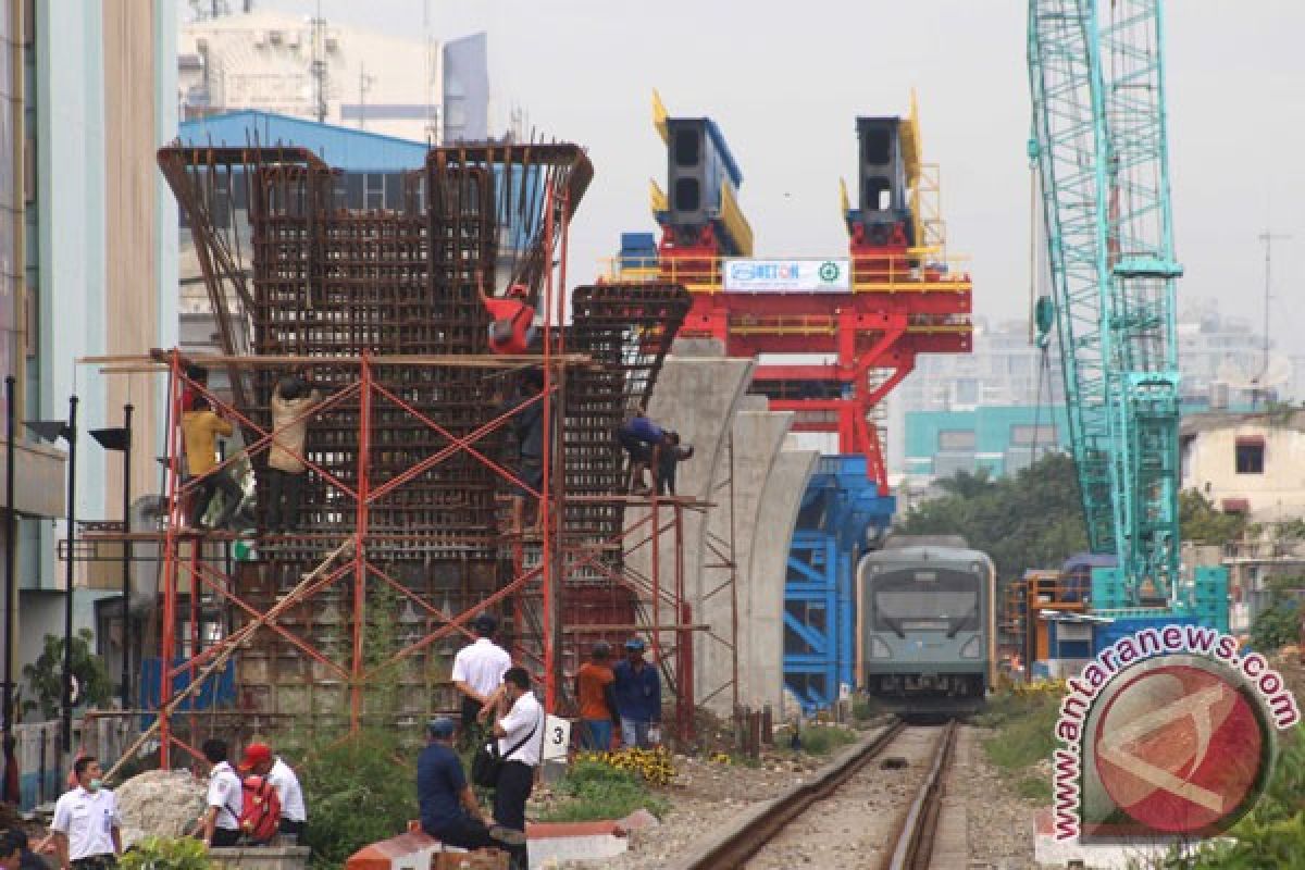 Jalur layang KA Medan selesai akhir 2018